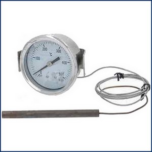  Thermometre HENDI blanc   60 mm 0-500C