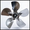 Hlice de ventilateur ATEL 28FR540  aspirante en aluminium 4-012-019  300 mm PIECE D'ORIGINE