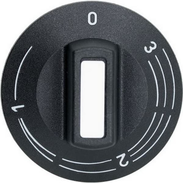Manette noire  Palux 341894  ø 50 mm  0-1-2-3 PIECE D'ORIGINE
