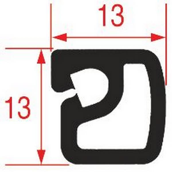 Joint EPMS pour cellule/comptoir longueur 6 m  PIECE D'ORIGINE