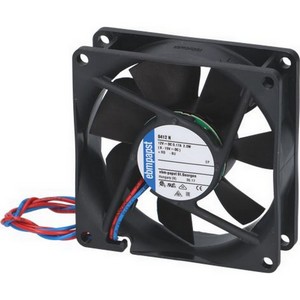 Ventilateur ebmpapst 8412N  929.2506.125  929.2506.12512V 80 X 80 X 25 mm 12 V DC PIECE D'ORIGINE