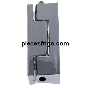 Charnière de porte de frigo universel G300 hauteur 100 mm largeur 23 mm PIECE D'ORIGINE