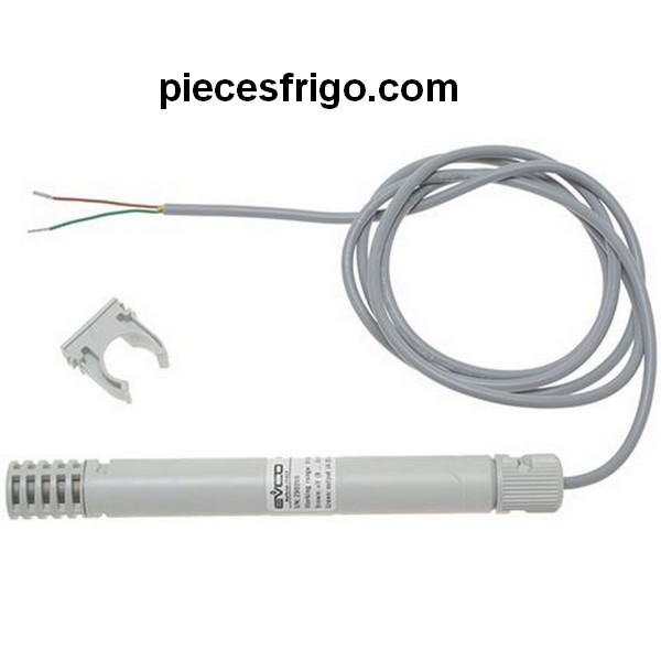 Sonde d'humidité EVCO EVHP503 taux d'humidité 5-95% alimentation 8-24VDC sortie 4-20mA sonde ø20x180mm