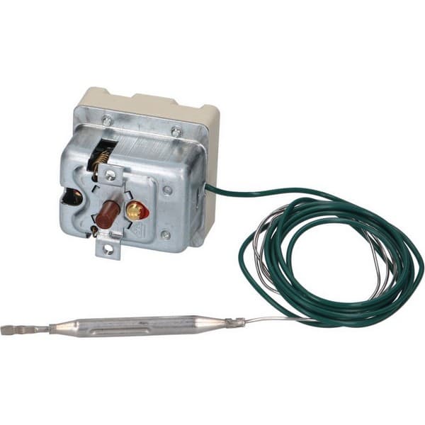 Thermostat de sécurité four EGO 5532529815 tempempérature déconnexion 150°C 1-pôles 20A sonde ø 6mm sonde L 74mm  PIECE D'ORIGINE