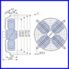 Ventilateur avec grille ZIEHL-ABEGG 161249 135634 101677 FB063-SDK.4I.V4P Ø 630 mm 480 W triphasé ventilation aspirante PIECE D'ORIGINE