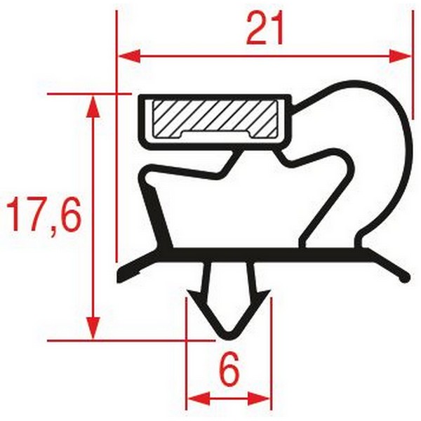 Joint à encastrer FRENOX 610x405 mm PIECE D'ORIGINE 