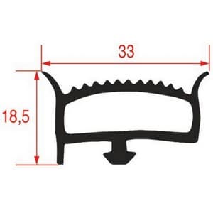 Joint pour cellule  SURFRIGO profil 9779 de 25 m PIECE D'ORIGINE