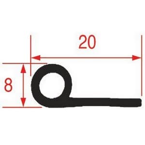 Joint Universel 9731  longueur 25 m  PIECE D'ORIGINE