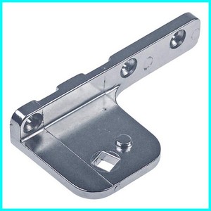 Support de charnière  ASCASO VF1007 encastrée à ressort pour porte de frigo  100 x 48 mm H 17 mm montage à droite PIECE D'ORIGINE