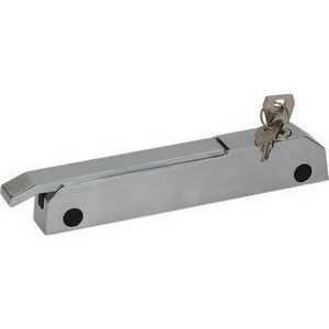 Fermeture ERGO 6188  Rahrbach 2103002, 6188-020251  grise pour porte de frigo poignée avec serrure  PIECE D'ORIGINE