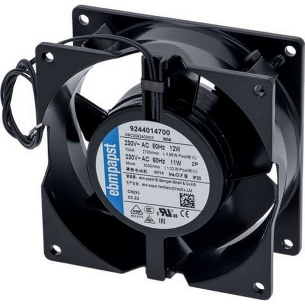 Ventilateur Ebmpapst 924.4014.700 3656 92 x 92 x 38 mm roulement à billes PIECE D'ORIGINE