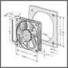 Ventilateur ADDA AA8252HB 80 x 80 x 25 mm 230 V PIECE D'ORIGINE